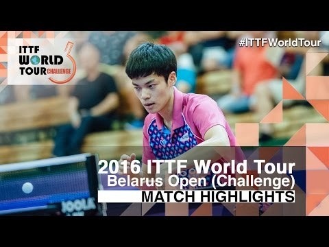 2016 Belarus Open Highlights: Cho Seungmin vs Andrey Milovanov (Qual)