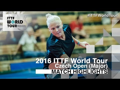 2016 Czech Open Highlights: Matilda Ekholm vs Georgina Pota (R16)