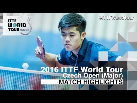 2016 Czech Open Highlights: Yuto Kizukuri vs Chen Alexander (Qual)