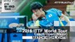 2016 Czech Open Highlights: Yuto Muramatsu vs Can Akkuzu (U21-1/2)