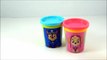 LEARN COLORS with Paw Patrol! NEW Paw Patrol Toy Surprise Eggs! Nick Jr Play doh Surprise Cans-v1ltgnOo