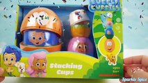 Best Learning Colors Video for Children Toy Bubble Guppies Stacking Cup and School Bus Finger Family-IOO