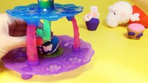 Peppa Pig Play Doh Cupcake Tower Playset Playdough Hasbro Toys How to make Playdough Cupca