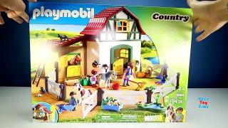 Playmobil Country Pony Farm Animals Building Set Toy Bui