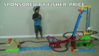 Thomas & Friends TrackMaster Sky-High Bridge Jump Playset Toy Trains for Kids Ryan ToysReview-Bl