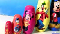 Baby Mickey Mouse Clubhouse Nesting Toys Stacking Cups Goofy Donald Minnie Disney Baby Toys-Abo