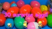 30 Surprise Eggs!!! Disney CARS MARVEL Spider Man SpongeBob HELLO KITTY PARTY ANIMALS LPS Animation-R3