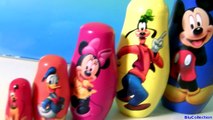 Baby Mickey Mouse Clubhouse Nesting Toys Stacking Cups Goofy Donald Minnie Disney Baby Toys-Abo