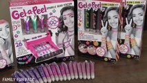 Gel-A-Peel DIY Craft Time _ 3D Sparkle Bead Design Station, Making Earrings & Jewelry out of GEL!-vjs5