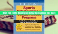 Best Ebook  Sports Scholarships   College Ath Prgs 2004 (Peterson s Sports Scholarships   College