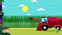 Learning Farm Vehicles - Tractors and Trucks - Educational Flash Card Videos for Children