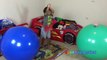 GIANT BALLOON POP SURPRISE TOYS CHALLENGE Disney Cars Toys Thomas & Friends Trains Marvel Superhero-M5h