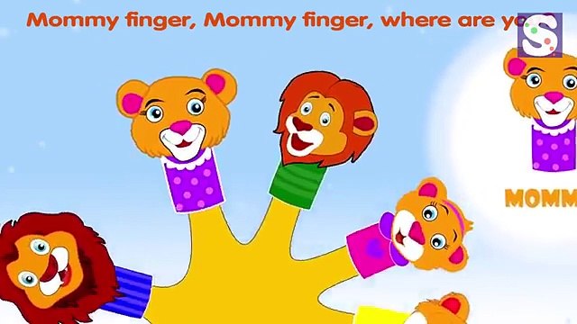 Животное животные Коллекция Семья палец Узнайте питомник рифмы песни Дикий |