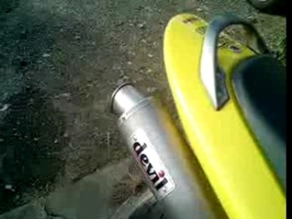 hornet 600 rupture   pot devil