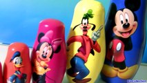 Baby Mickey Mouse Clubhouse Nesting Toys Stacking Cups Goofy Donald Minnie Disney Baby Toys-AbomF