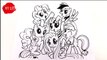 MY LITTLE PONY COLORING BOOK VIDEOS EPISODE 4 MLP COLORING VIDEOS FOR KIDS-sv