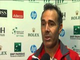 Alex Corretja on Day 2 Loss & Hopes for Final Day - Davis Cup Finals 2012 Day 2