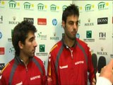 Marcel Granollers & Marc Lopez Interview - Davis Cup Finals Day 2