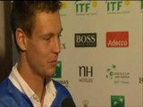 Davis Cup Interview: Tomas Berdych