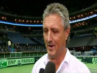 Captain Jaroslav Navratil Interview - 2012 Davis Cup Final