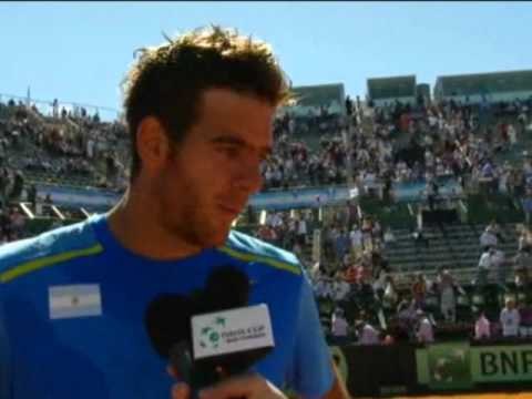 Davis Cup Interview: Juan Martin del Potro