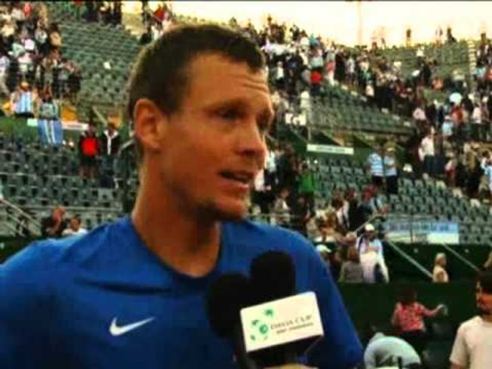 Davis Cup Interview: Tomas Berdych