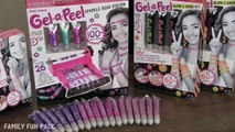 Gel-A-Peel DIY Craft Time _ 3D Sparkle Bead Design Station, Making Earrings & Jewelry out of GEL!-vjs