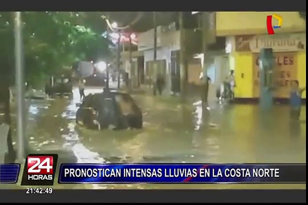 Senamhi pronostica más lluvias en la costa norte del país