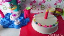Play Doh Cake and Ice Cream Shop - Play Doh Ice Cream Birthday Cake
