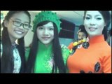 Huyền Trân Phương Mỹ Chi duyên dáng trong tà áo dài  trong live show Quang Lê [Tin Việt 24H]