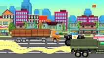 Monster Trucks For Children 2017 & Police Car For Kids Videos - Cartoon Cars for Kids | Mo