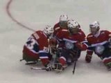 Highlights Canada v Norway - International Ice Sledge Hockey Tournament 