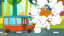 Wheels On The Bus Go Round And Round | Nursery Rhymes Collection For Babies By Captain Dis