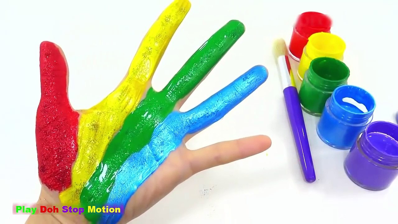 Learn Colors for Kids children Toddlers With Paint Painting Colors Learn for babies