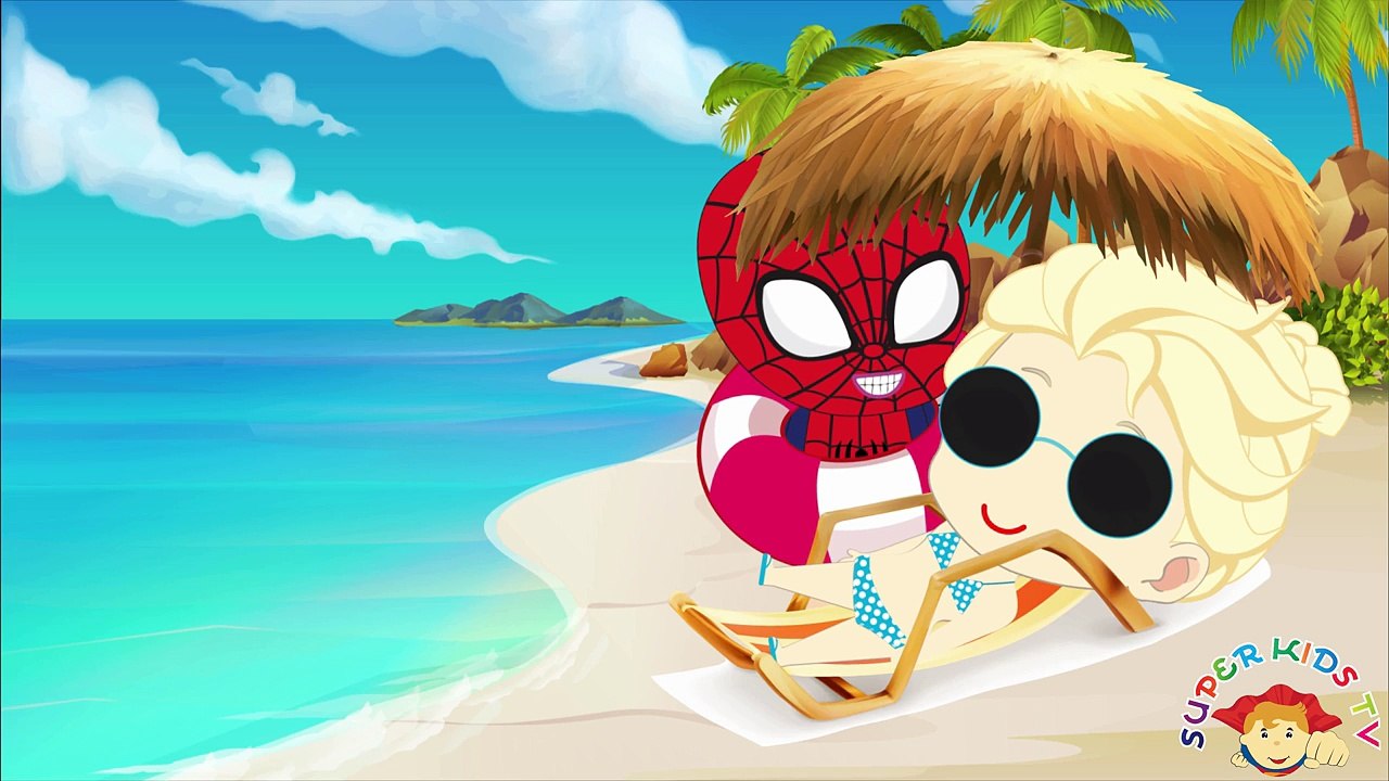 Spiderman and Frozen Elsa Paw Patrol Playlist 2017 ♥ Spiderman and Superman Batman Superhe