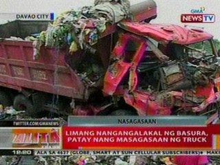 BT: 5 nangangalakal ng basura sa Davao, patay nang masagasaan ng truck