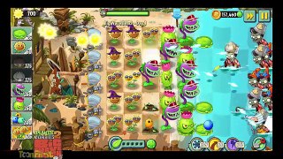 Plants Vs Zombies 2 - Beach World Day 1 - 2 - Gameplay