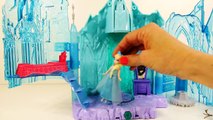 FROZEN Transforming Snow Sleigh Princess Anna and Olaf Play Doh Disney Toys Review by DCTC