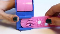Свинка Пеппа Мега Бабла Набор Играть Doh Веселая Фабрика Машина Пластилина Угощения Кексы Игрушки
