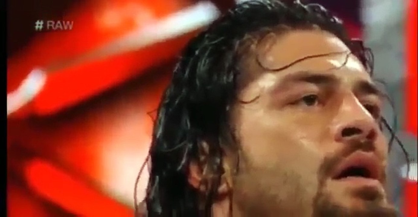 Roman Reigns Spear The Undertaker