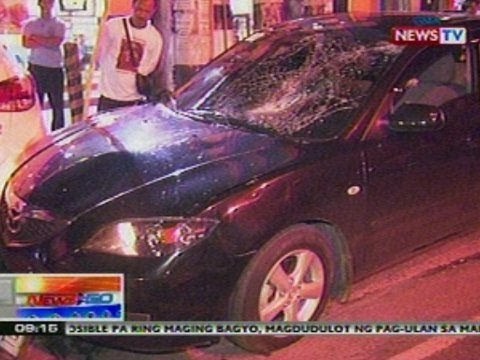 NTG: Babae, sugatan matapos masalpok ng humaharurot umanong kotse sa QC
