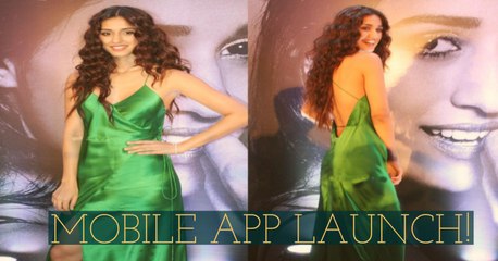 HOT Disha Patani Launch Her Official Mobile App