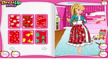 BARBIE GIRL Barbies Valentines Patchwork Dress - Dress Up Game For Kids