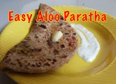 Aloo Paratha Recipe - Punjabi Aloo Paratha - Potato Stuffed Paratha