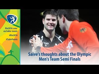 Saive's thoughts about the Rio 2016 Men's Team Semifinals