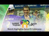 Olympic Legends vs Brazil Stars Highlights - Calderano vs Saive