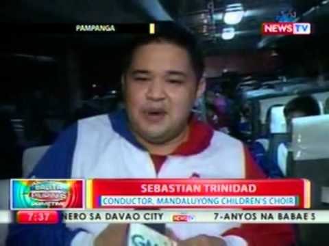 BP: Mandaluyong childrens choir, wagi sa isang international competition