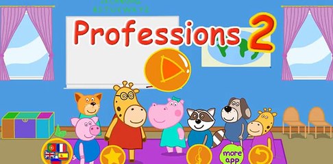 Гиппо Пеппа Профессии для детей 2 Hippo Peppa Profession for children 2