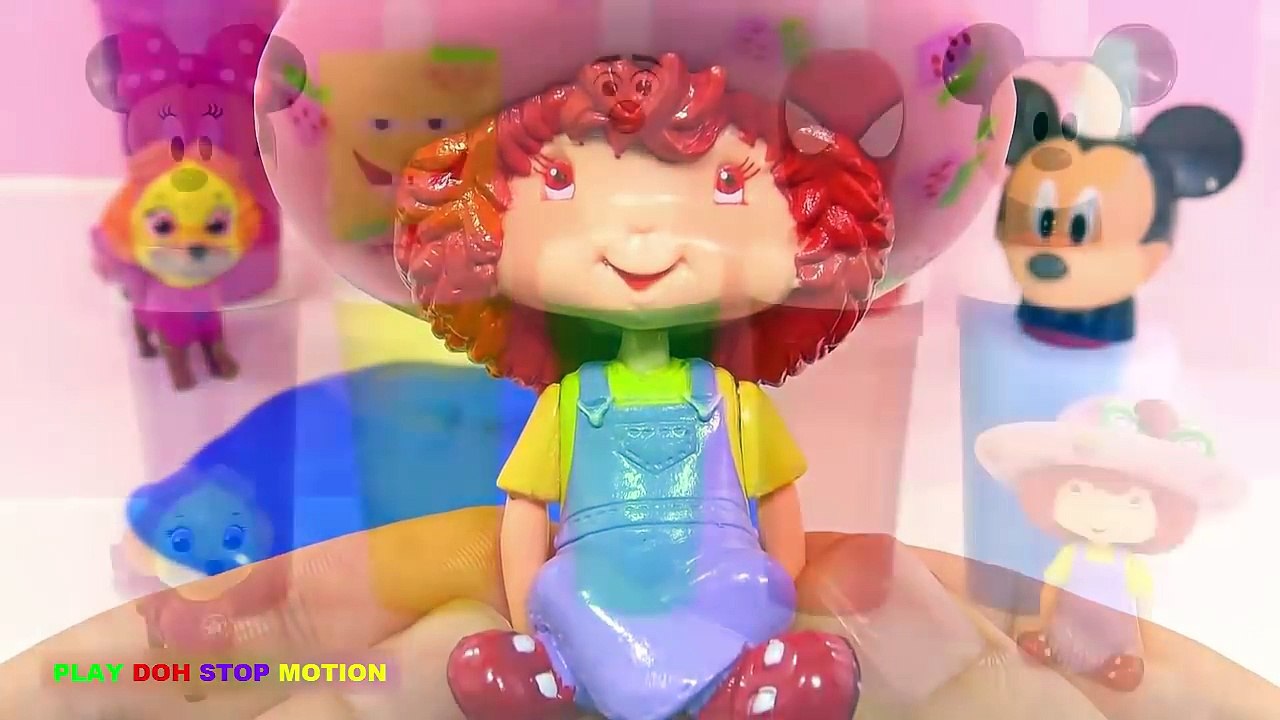 Learn Colors Mickey Mouse SpongeBob Slime Toy SurprisesFinger Family Song Nursery Rhymes Learning
