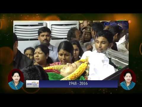 Jayalalithaa's Body Kept at Rajaji Hall in Chennai For Public Homage - Oneindia Tamil